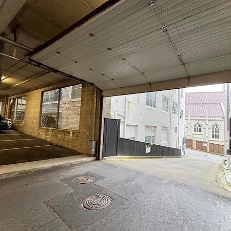 Boulcott Suites Wellington Luaran gambar Entrance to the car park