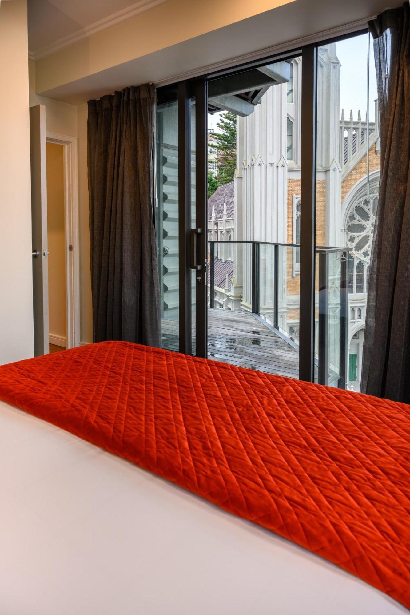 Boulcott Suites Wellington Luaran gambar A futon