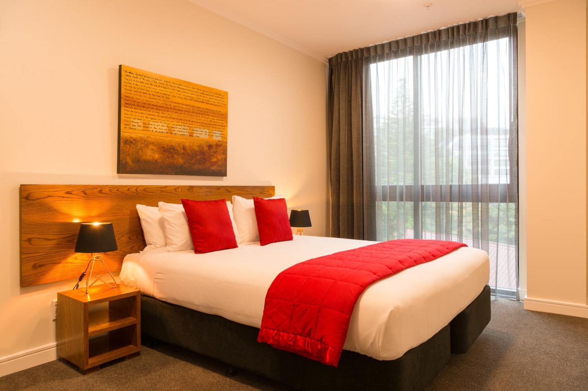 Boulcott Suites Wellington Luaran gambar A bedroom at the hotel