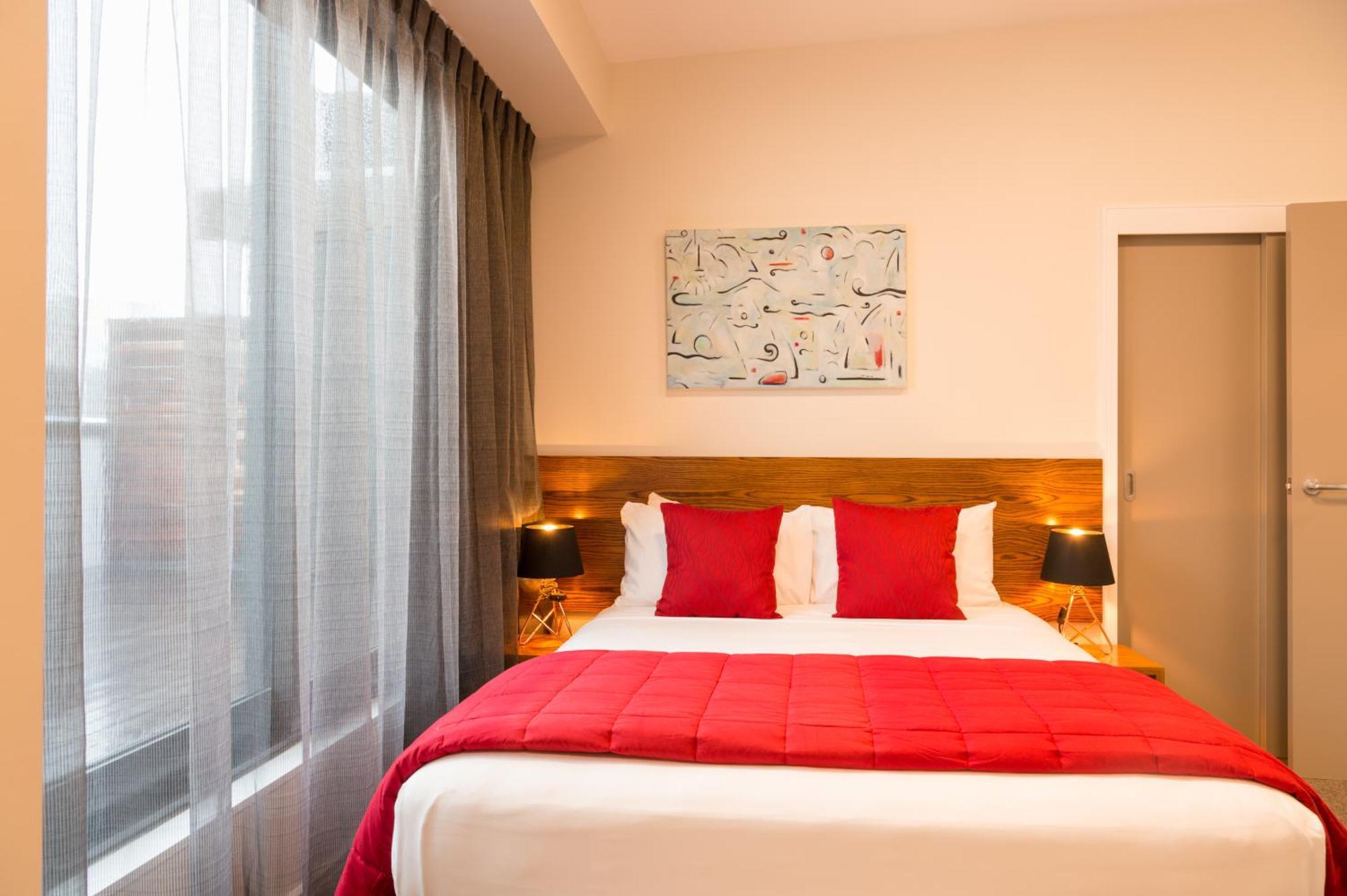 Boulcott Suites Wellington Luaran gambar A bedroom at the hotel