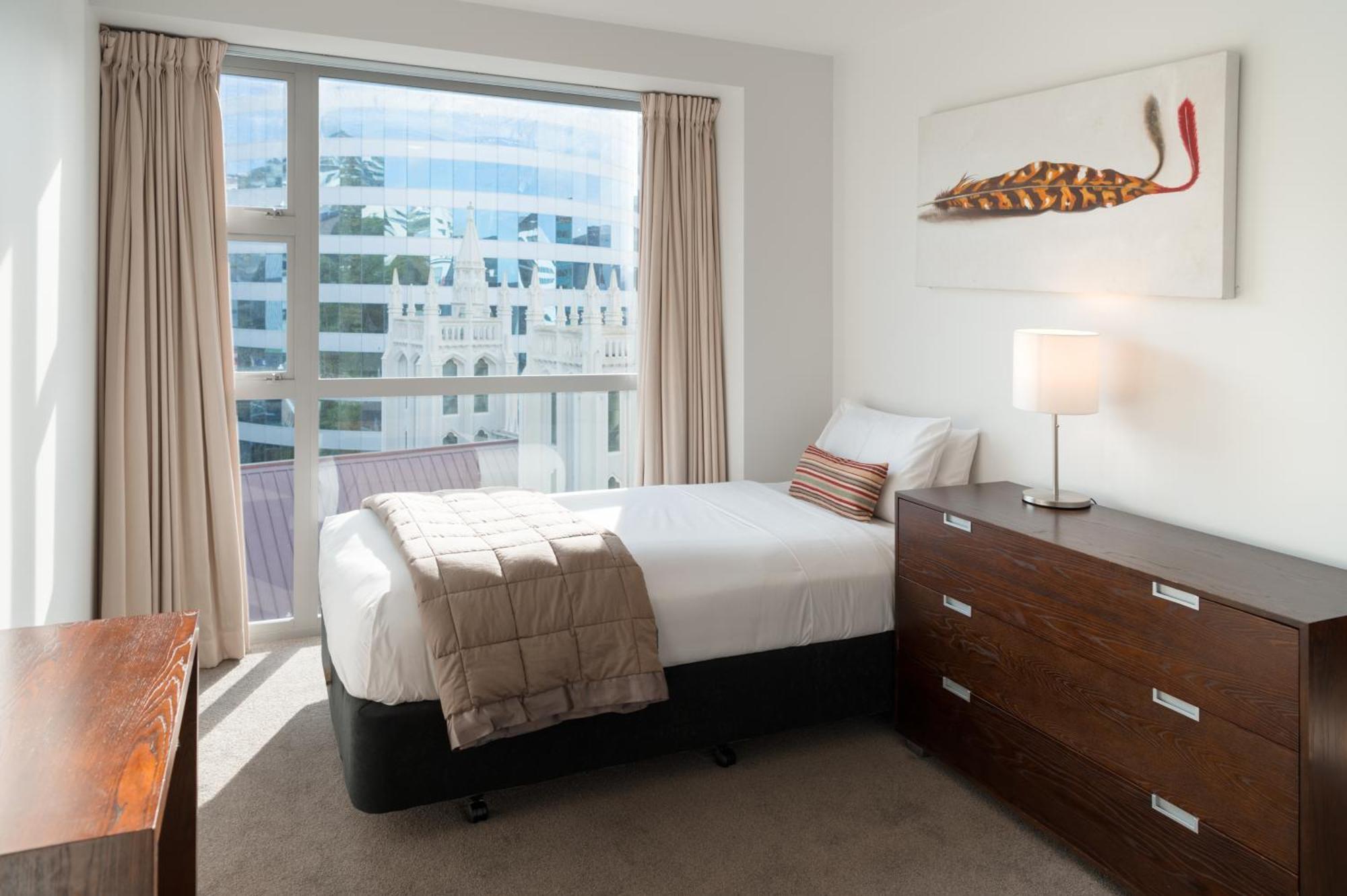 Boulcott Suites Wellington Luaran gambar A bedroom at the University of New South Wales