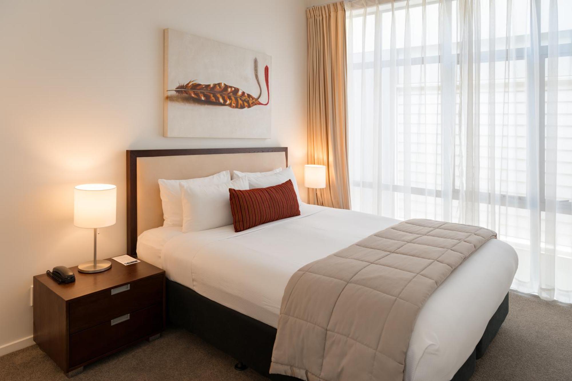Boulcott Suites Wellington Luaran gambar A bedroom at the hotel