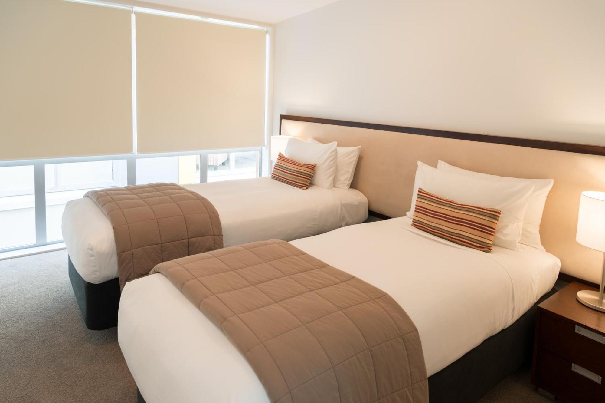 Boulcott Suites Wellington Luaran gambar A typical bedroom at the hotel